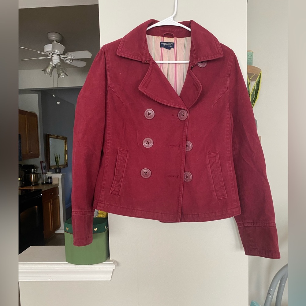 Red blazer